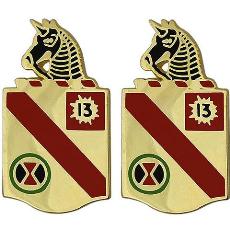 79th Field Artillery Regiment Unit Crest (No Motto)
